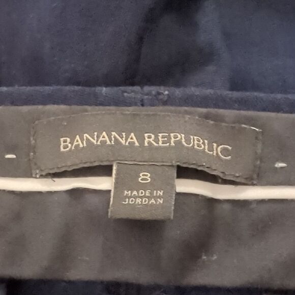 Banana Republic Blue Dress Pants with Slim Fit and Full Length - Picture 6 of 7